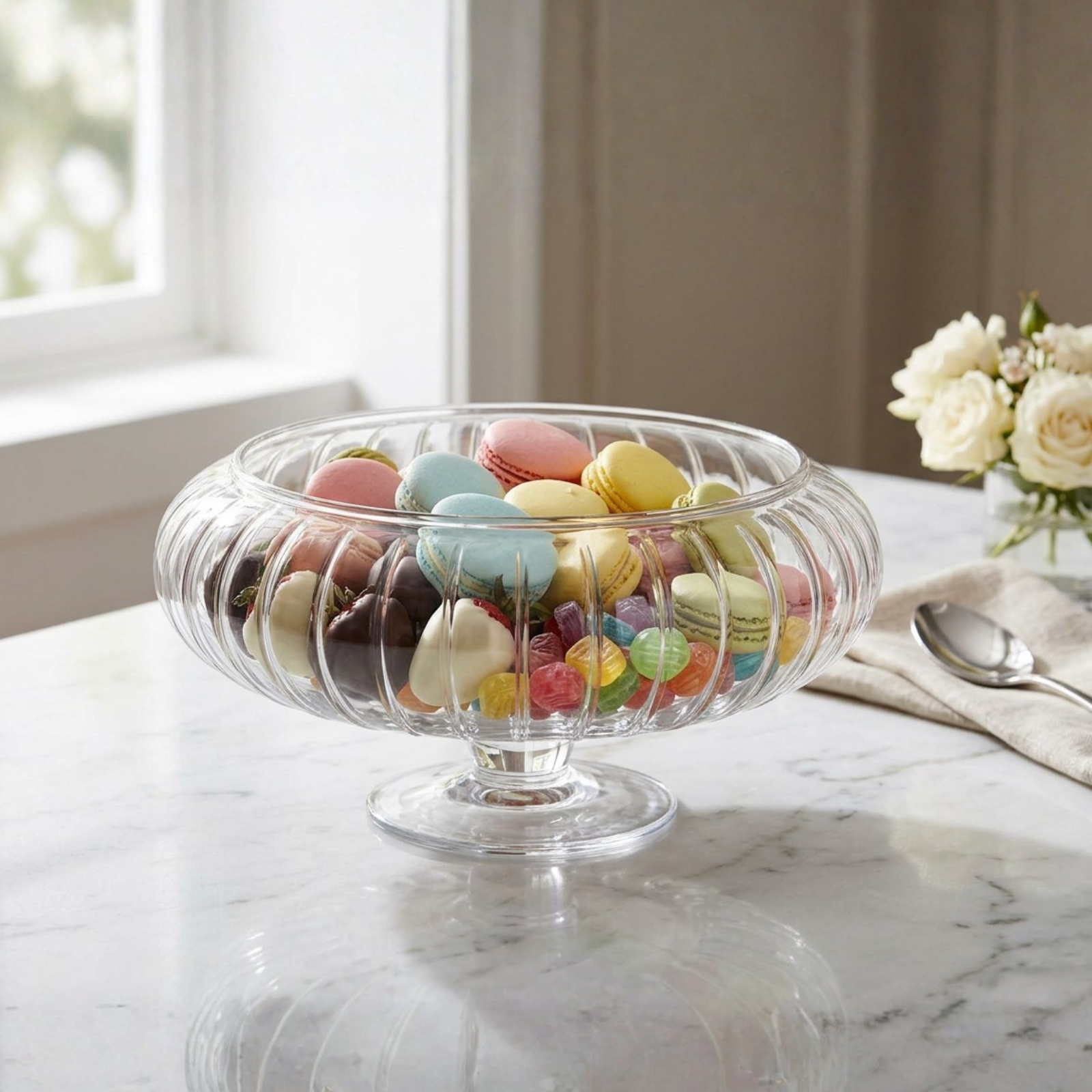 ROUND FRUIT PLATE 24 CM